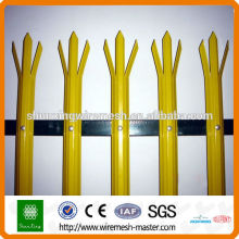 Powder coating High Quality W Type Palisade fence